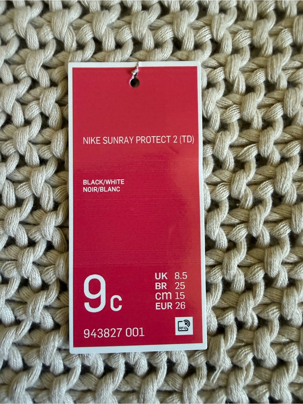 Nike Sunray Protect 2 size 9c - Picture 6 of 6